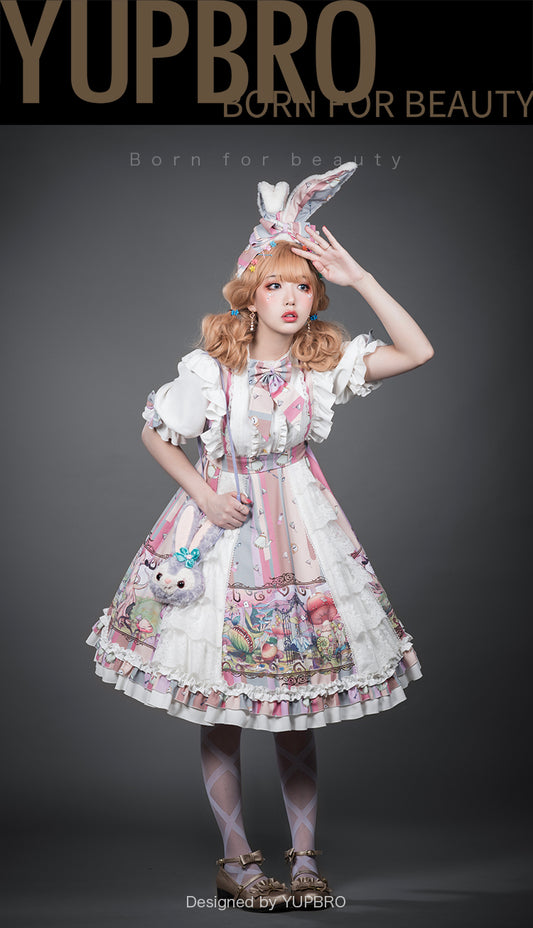 OP Set♥Ready to Ship♥Alice♥Sweet Lolita Dress