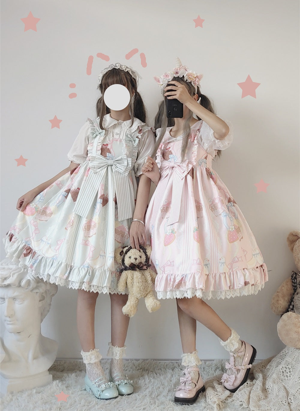 JSK♥ Ready to Ship ♥Gugu Dissert♥Sweet Lolita Dress
