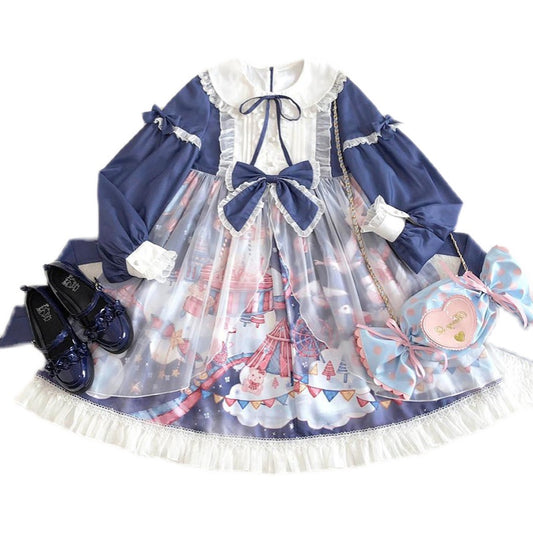 Plus Size♥OP♥Ready to Ship♥Candy World♥Sweet Lolita Dress