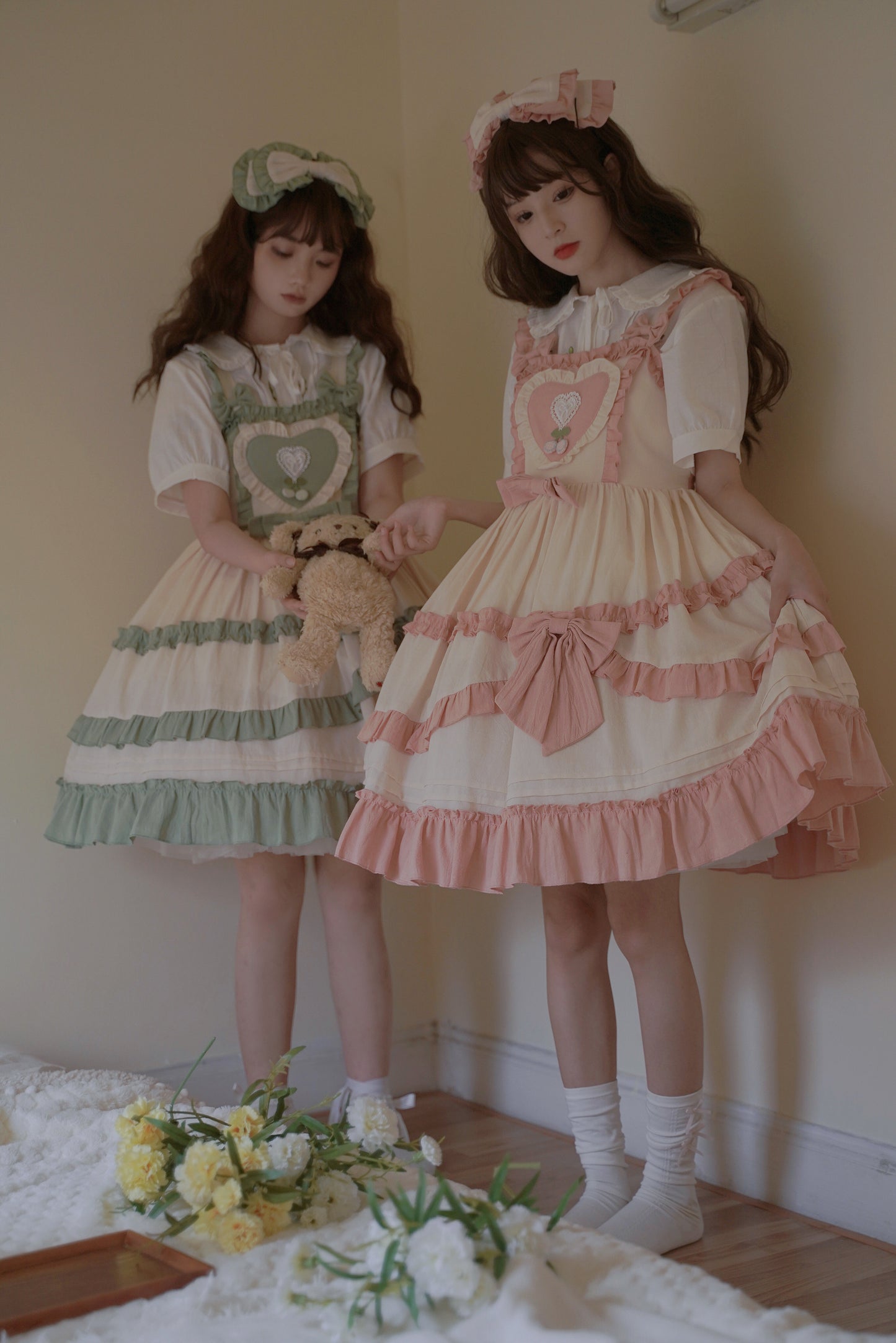 JSK Dress♥Ready to Ship♥Cherry Abbey♥ Sweet Lolita Dress