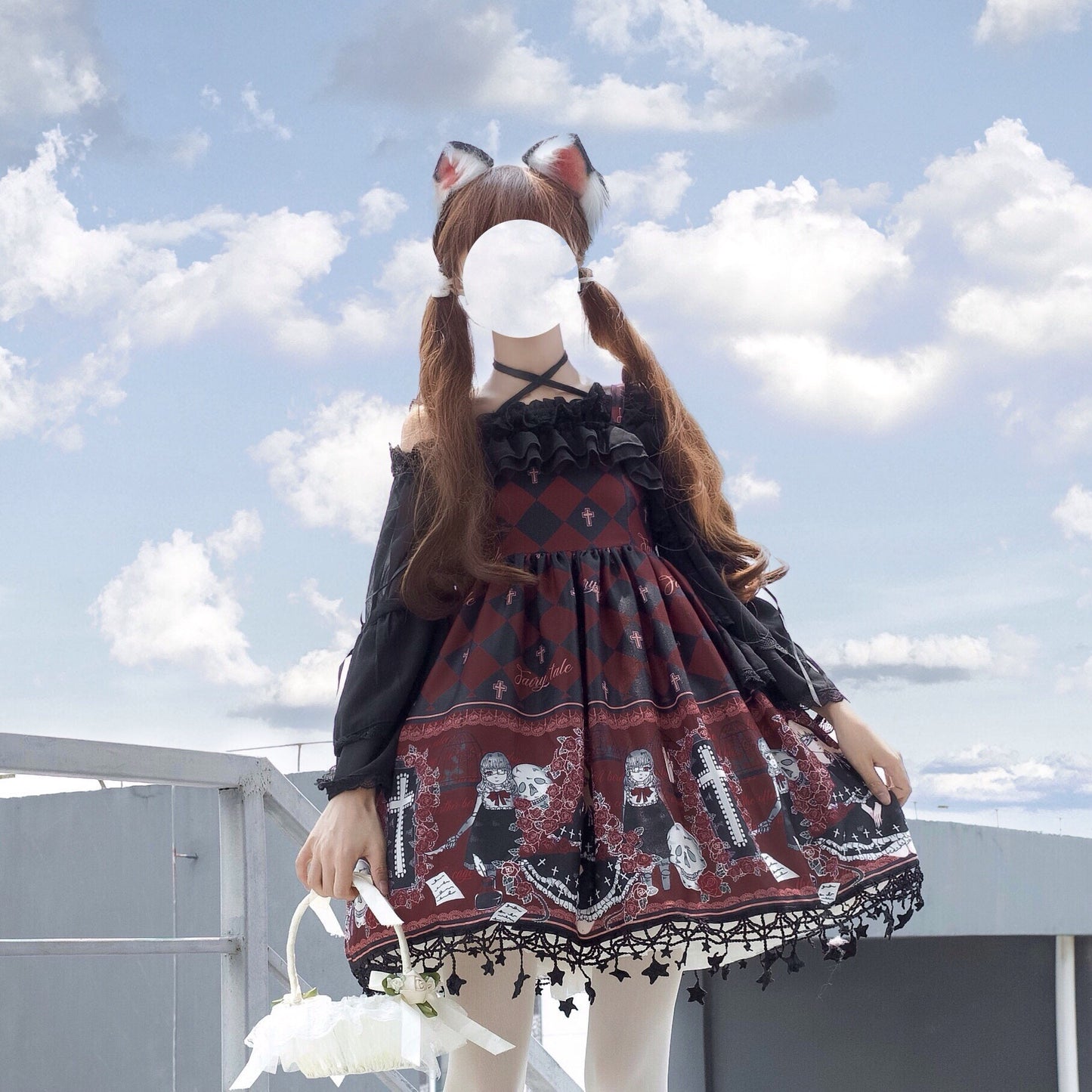JSK Dress♥Ready to Ship♥Dead Girl ♥ Gothic Lolita Dress
