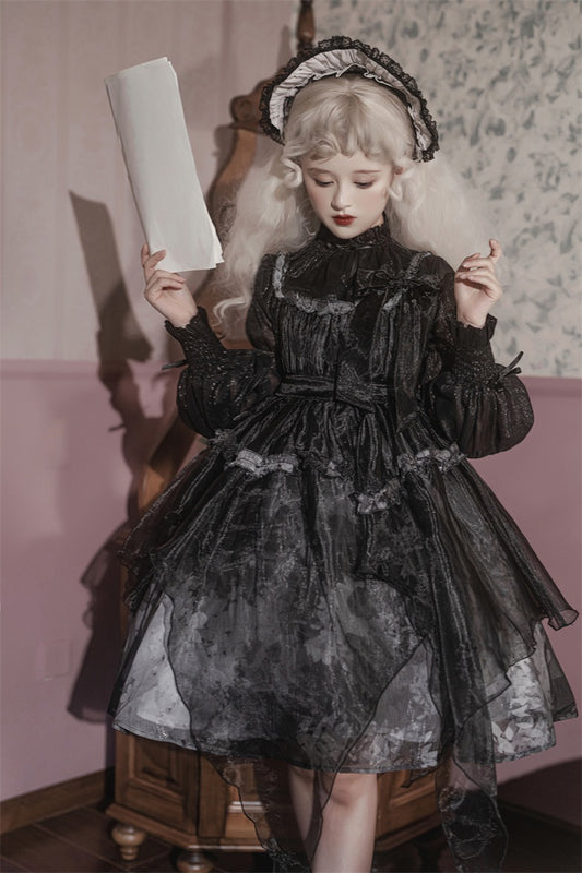 JSK♥Ready to ship♥Dead Leaves♥ Gothic Lolita Dress