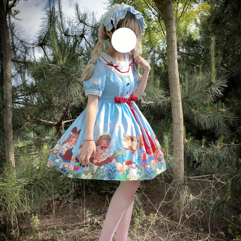 OP Dress♥Ready to Ship♥Garden Envelope♥ Sweet Lolita Dress