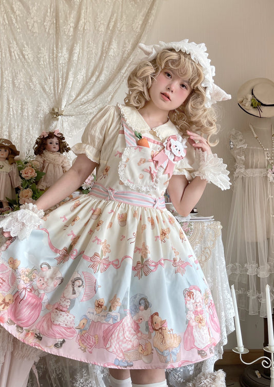 JSK ♥Ready to Ship♥ Sheep Waltz ♥Sweet Lolita Dress