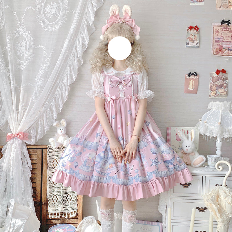 JSK Dress♥Ready to Ship♥Deep Sea Concert ♥ Sweet Lolita Dress