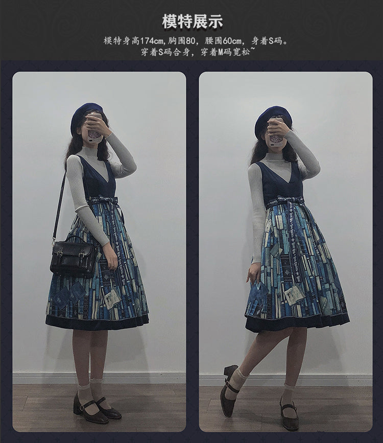 JSK♥Ready to Ship♥ The Lost Library ♥Classical Lolita Dress
