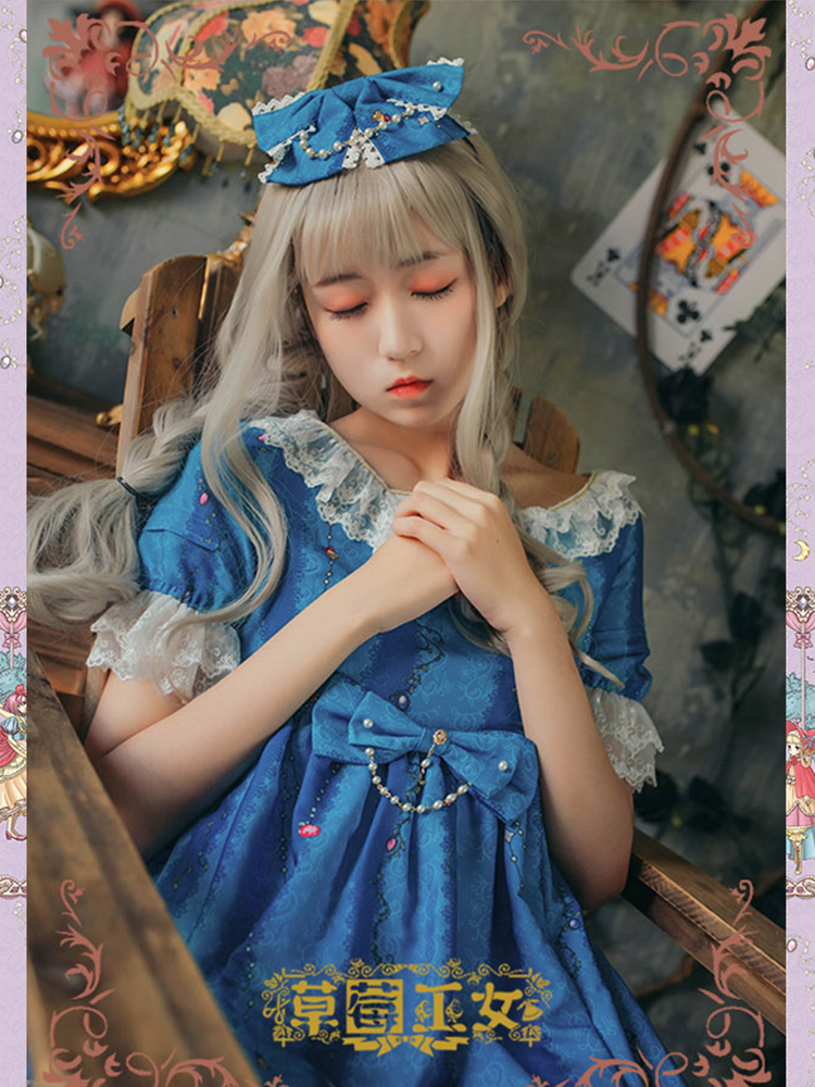 OP Dress♥Ready to Ship♥Fairyland♥Sweet Lolita Short Sleeve Dress