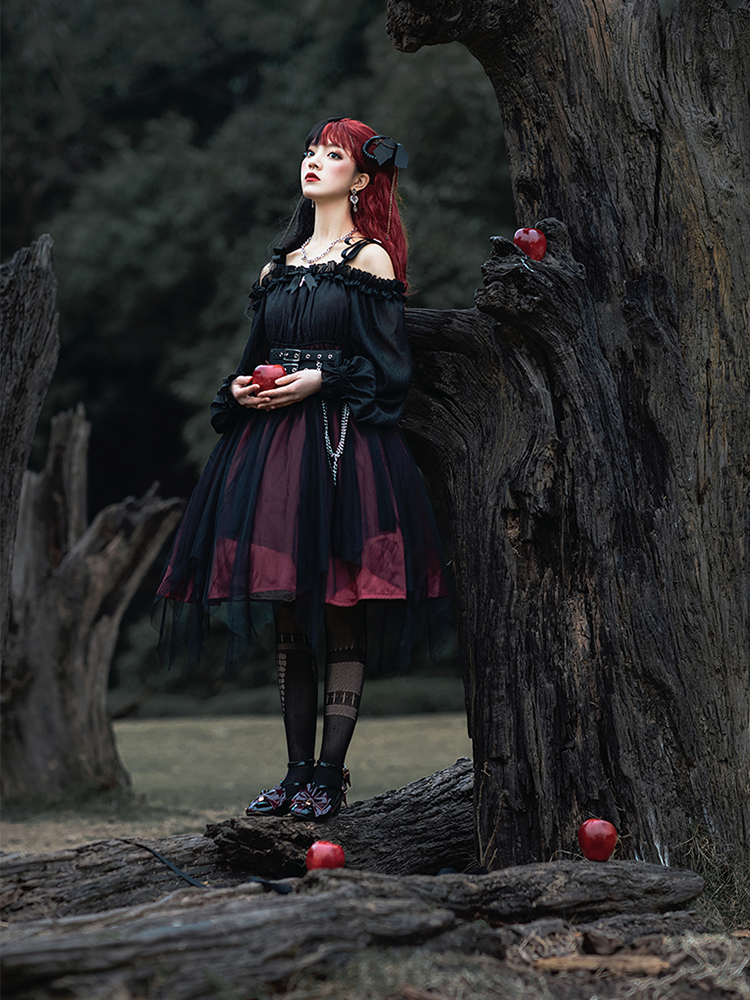 OP ♥Ready to Ship♥Shadow Maiden Killer♥Gothic Lolita Dress