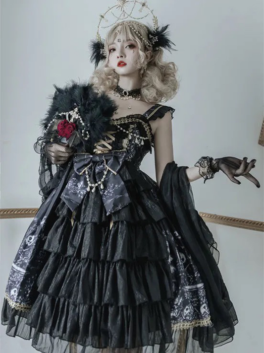 JSK♥ Ready to Ship♥Dragon Witch♥ Gothic Lolita Dress