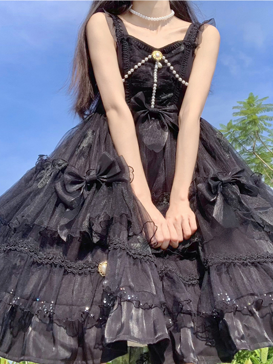 JSK Dress♥Ready to Ship♥ Stars and firefly ♥Sweet Lolita Dress