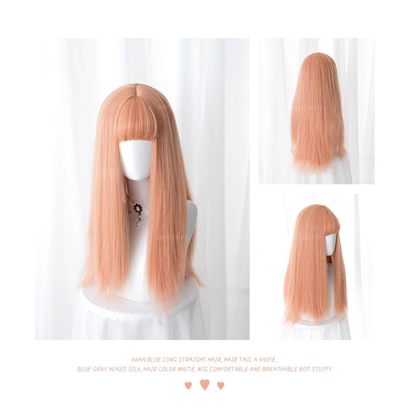 Long Straight Lolita Synthetic Wig