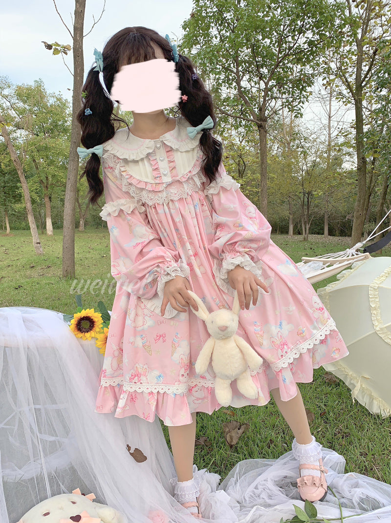 OP Dress♥Ready to Ship♥Cute Rabbit♥ Sweet Lolita Dress