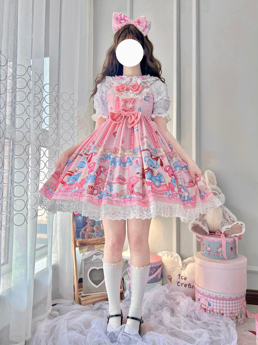 OP Dress♥Ready to Ship♥Popcorn♥ Sweet Lolita Dress