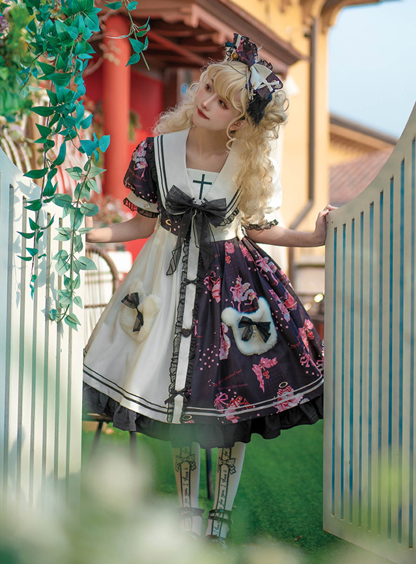 OP Dress♥Ready to Ship♥ Strawberry Bear ♥Sweet Lolita Dress