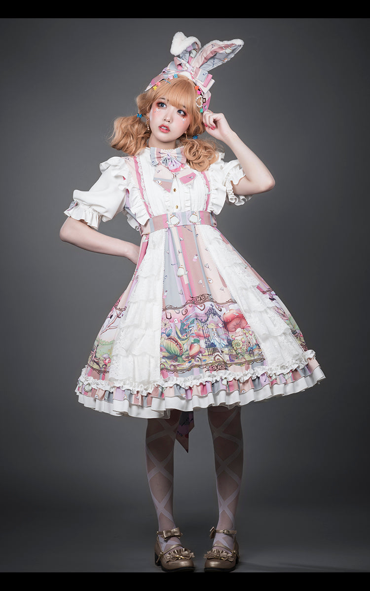 OP Set♥Ready to Ship♥Alice♥Sweet Lolita Dress