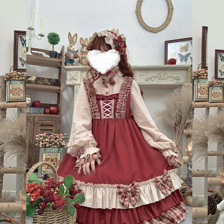 OP♥ Ready to Ship♥Berry Maiden Sweet Lolita Dress OP