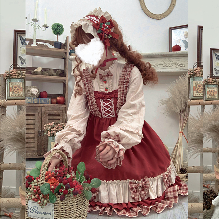 OP♥ Ready to Ship♥Berry Maiden Sweet Lolita Dress OP