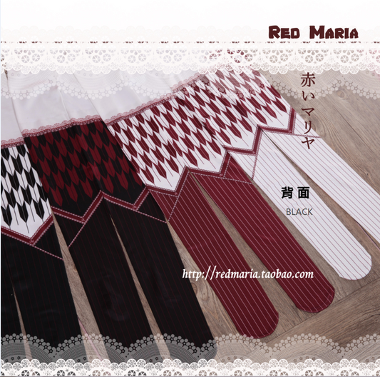 Red Maria Lolita Pantyhose