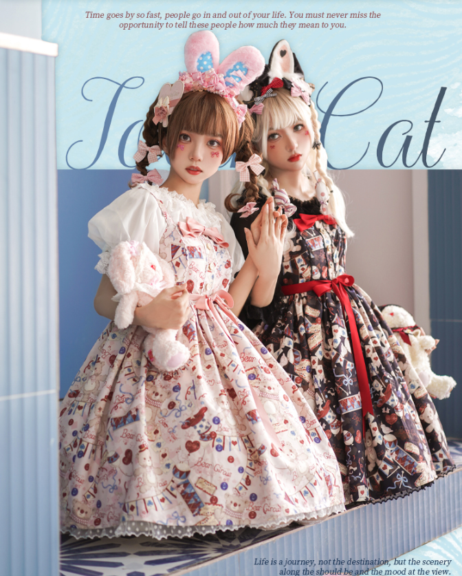 JSK♥Ready to Ship♥Bear Circus♥Sweet Lolita Dress – nbsama