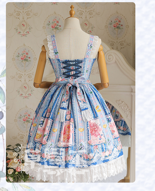 JSK♥Ready to Ship♥Blueberry Princess♥Sweet Lolita Dress