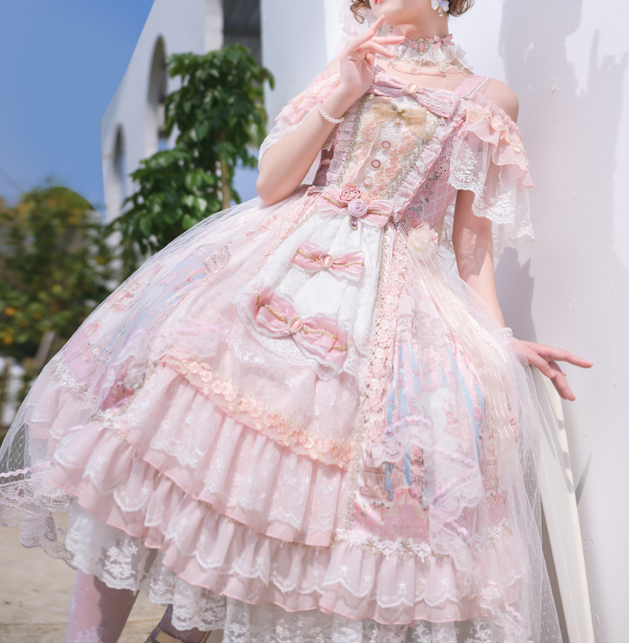 JSK Set ♥Ready to Ship♥Song in the moonlight ♥Hime Lolita Dress