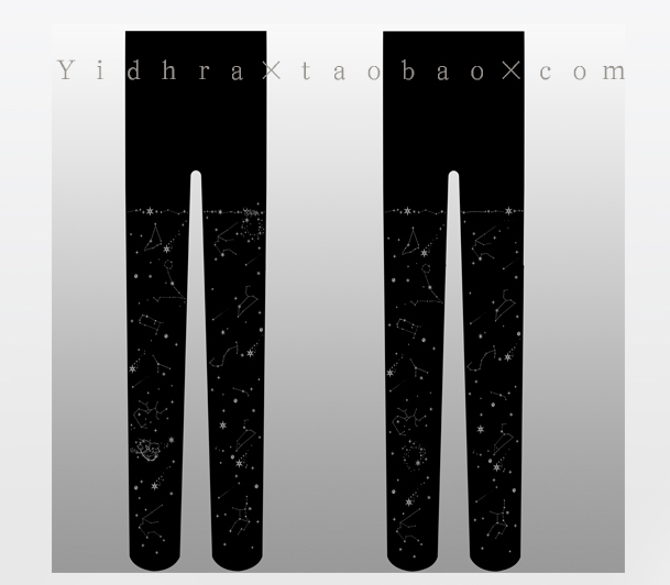 Fly in The Starry Sky Tights By Yidhra