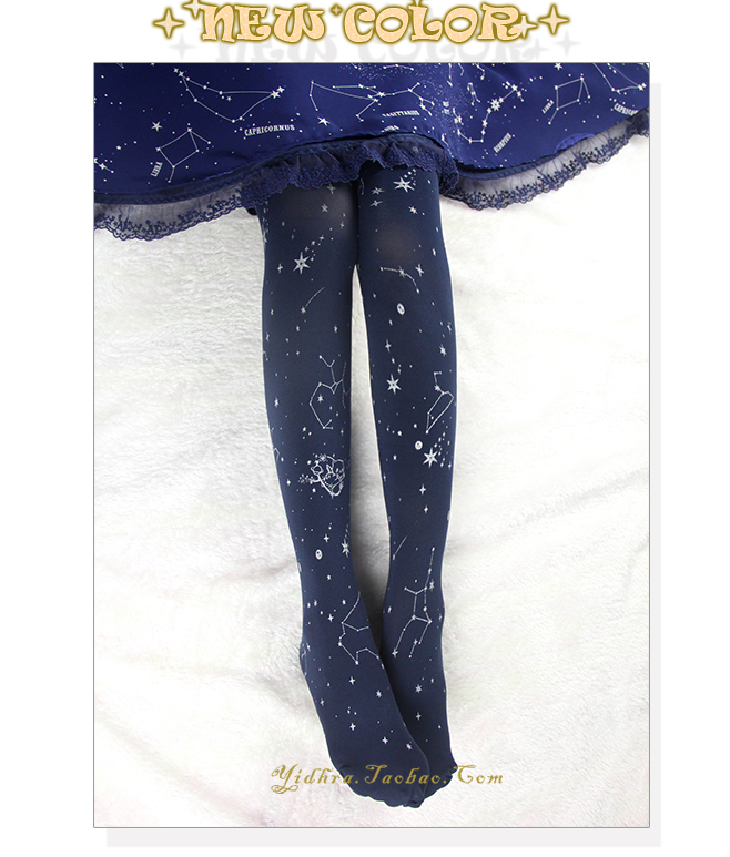 Fly in The Starry Sky Tights By Yidhra