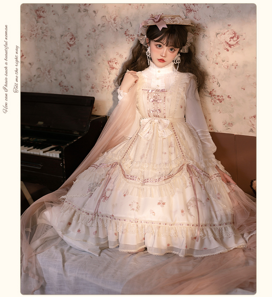 JSK & OP♥Ready to Ship♥Star of Moon♥Sweet Lolita Dress
