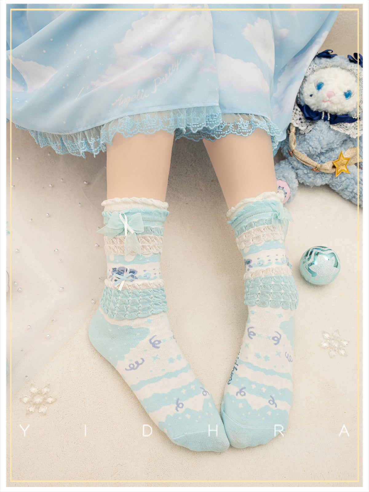 No.1 Cake Intheworld Socks By Yidhra