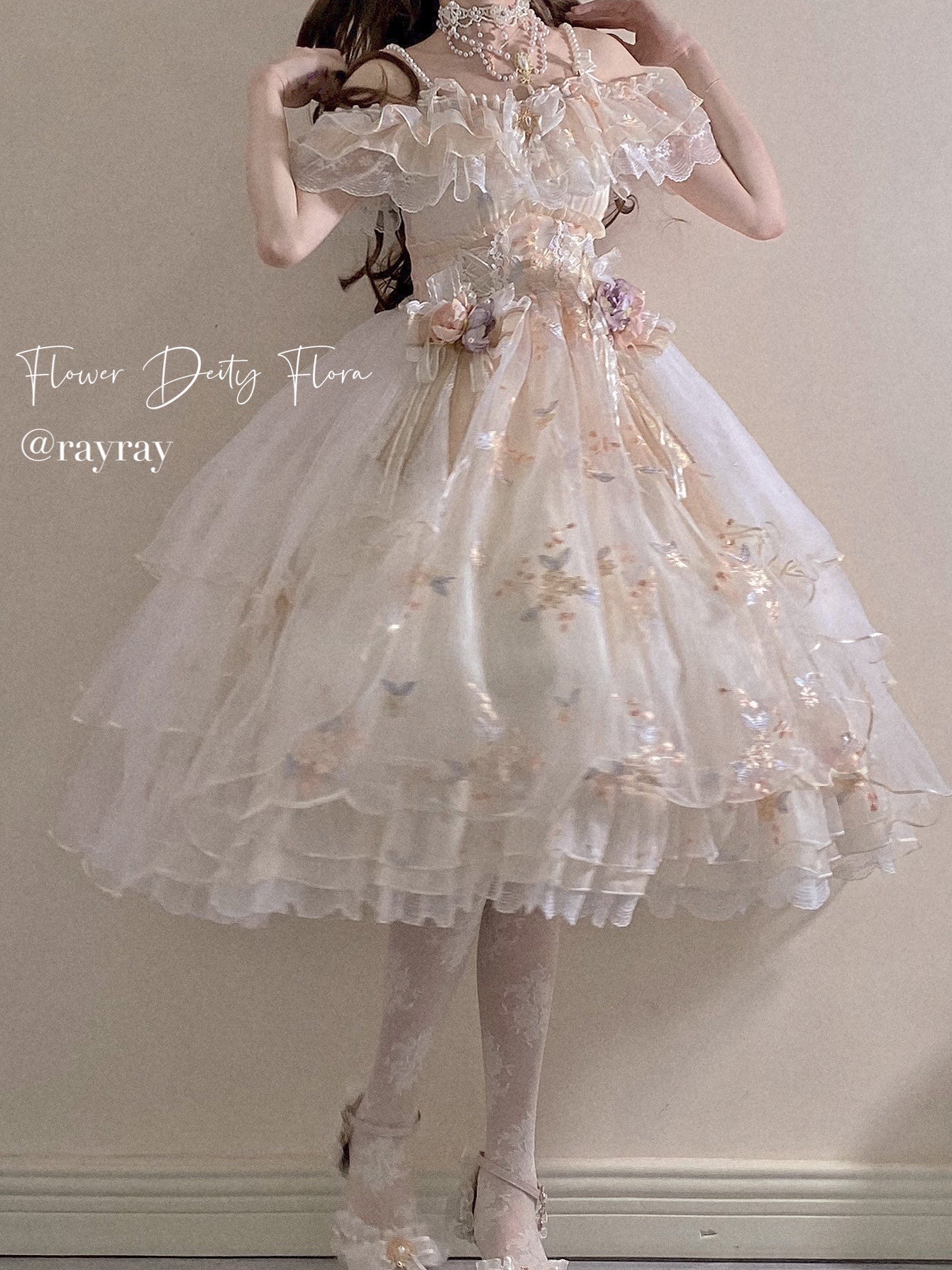 JSK Dress♥Pre-order-2 Months♥ Flower God Flora ♥Hime Lolita Dress