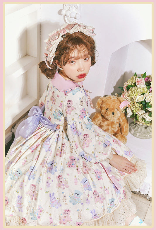 OP Dress♥Ready to Ship♥Starry Puppet♥ Sweet Lolita Dress