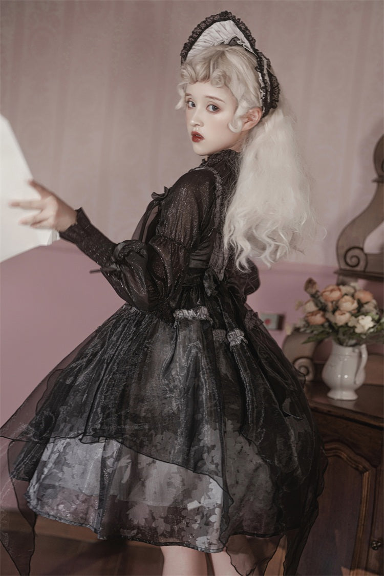 JSK♥Ready to ship♥Dead Leaves♥ Gothic Lolita Dress