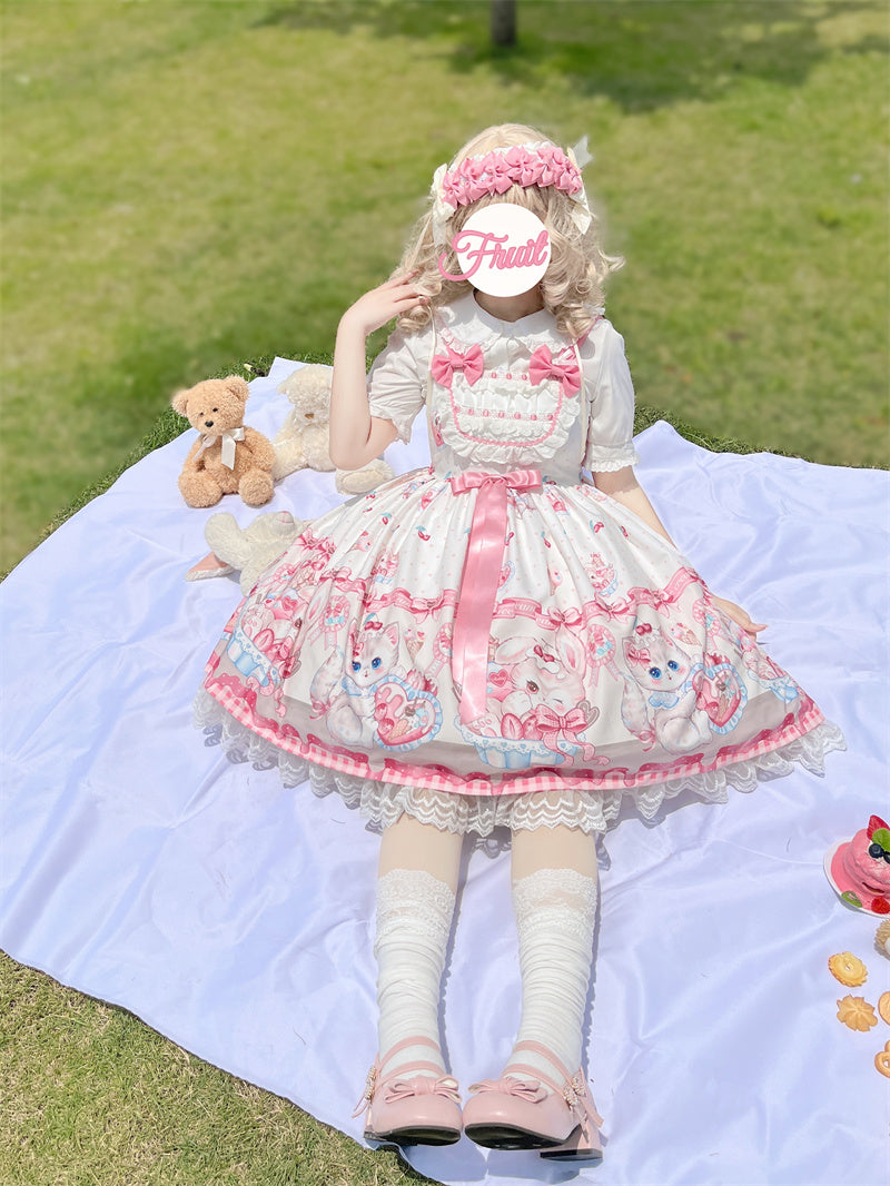 JSK Dress♥Ready to Ship♥Milk Ice-cream ♥ Sweet Lolita Dress