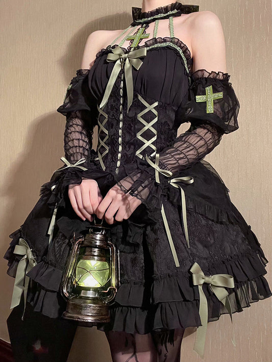 JSK Dress♥Ready to Ship♥ Cross Hime ♥Lolita Dress