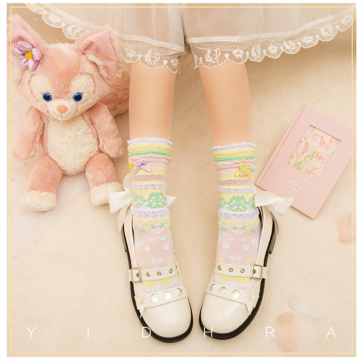 No.1 Cake Intheworld Socks By Yidhra