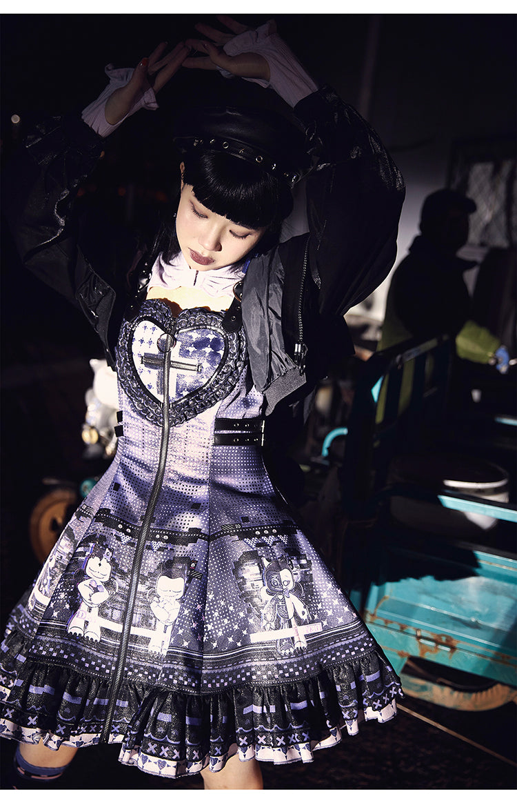 JSK ♥Ready to Ship♥Devil's Heart♥Gothic Lolita Dress