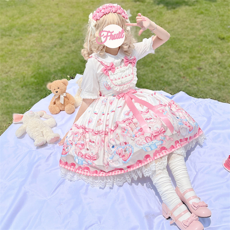 JSK Dress♥Ready to Ship♥Milk Ice-cream ♥ Sweet Lolita Dress