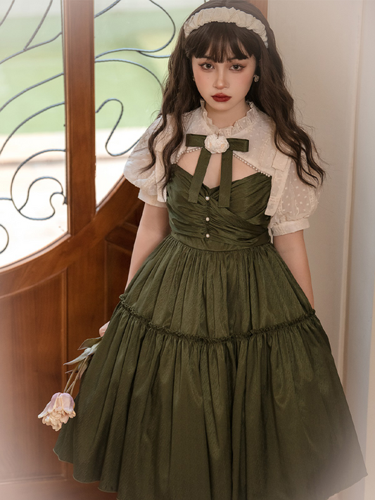 OP ♥Ready to Ship♥Garden& Poetry♥Sweet Lolita Dress
