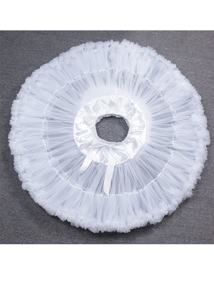 Rainbow Story Daily 45cm Length Cloud White Petticoat