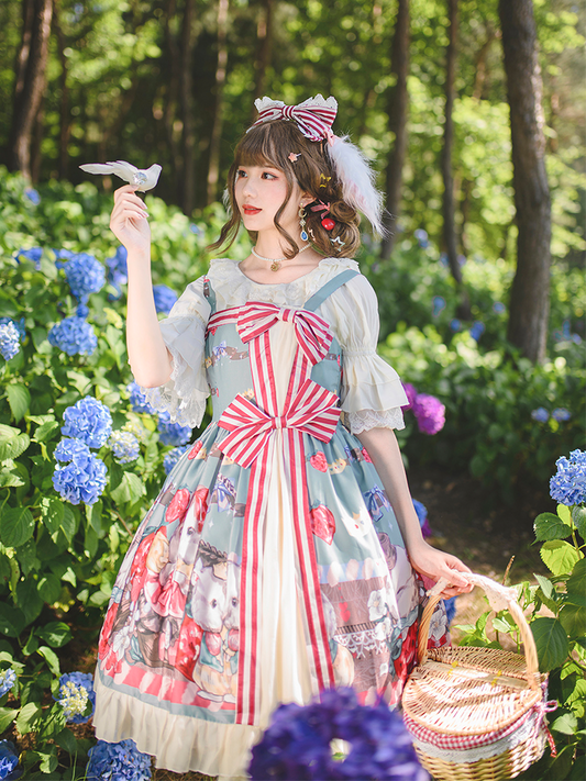 JSK♥Ready to Ship♥Hamster's Gift♥Classic and Sweet Lolita Dress