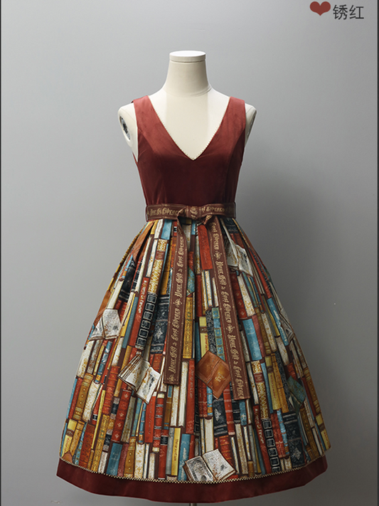 JSK♥Ready to Ship♥ The Lost Library ♥Classical Lolita Dress