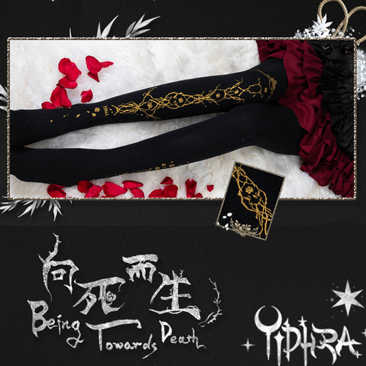 Being Towards Death Lolita Tights By Yidhra