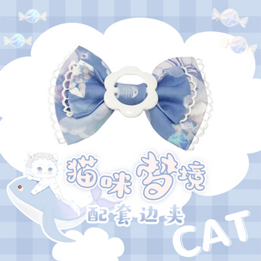 Cat Dream JSK Lolita Dress Matching HairClips