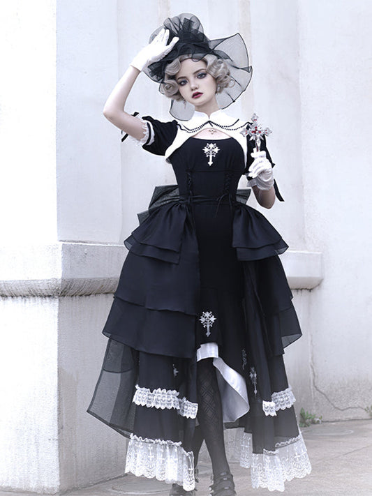OP♥Ready to Ship♥Prayer of the Dead♥Gothic Lolita Dress