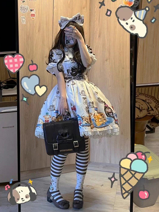 Crispy Tart Short-sleeved Blouse