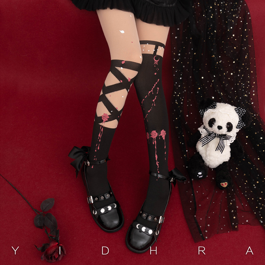 Fantasy Bride Lolita Tights By Yidhra