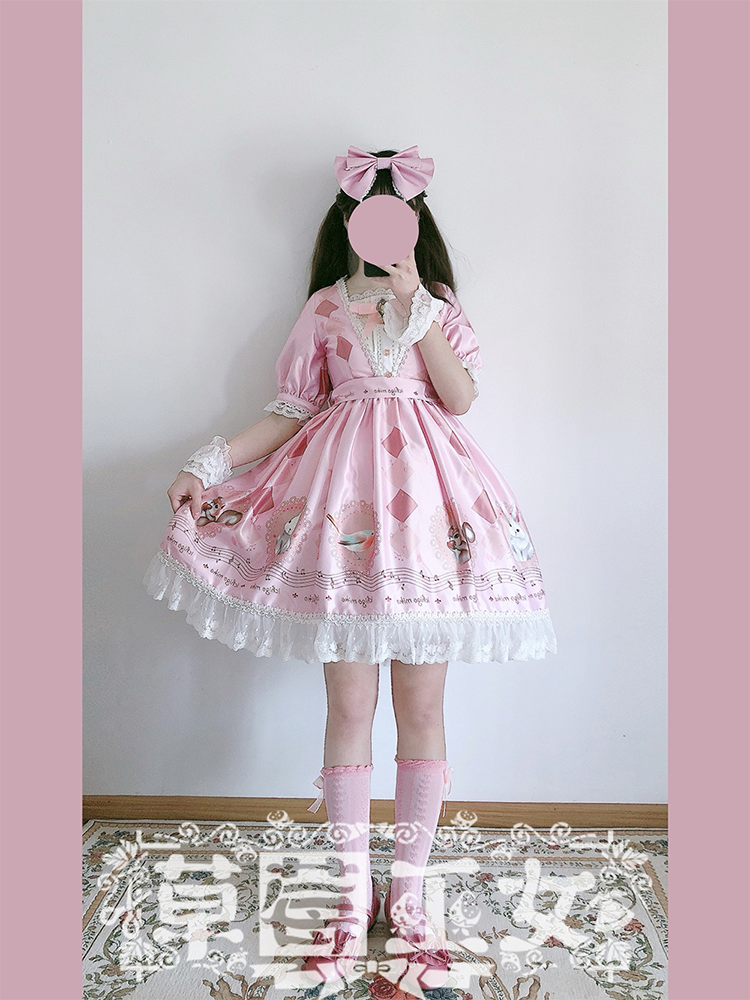 OP & JSK♥Ready to Ship♥Forest Hymn♥Sweet Lolita Dress