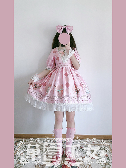 OP & JSK♥Ready to Ship♥Forest Hymn♥Sweet Lolita Dress