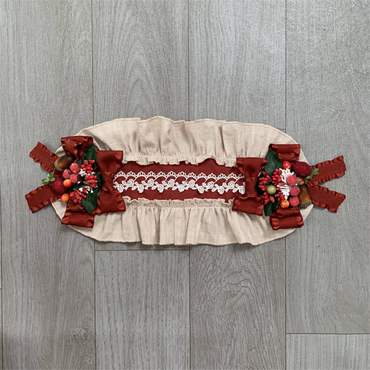 Berry Maiden Lolita Dress Matching Apron/ Hairband