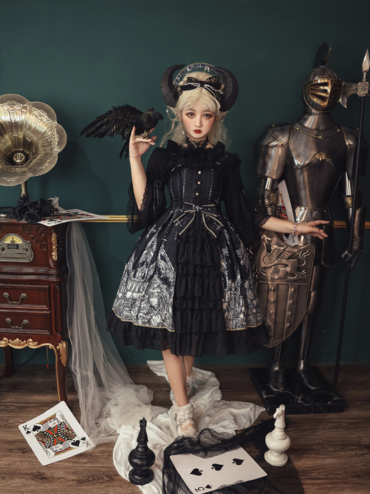 JSK Dress♥Ready to Ship♥Gothic Lolita Dress